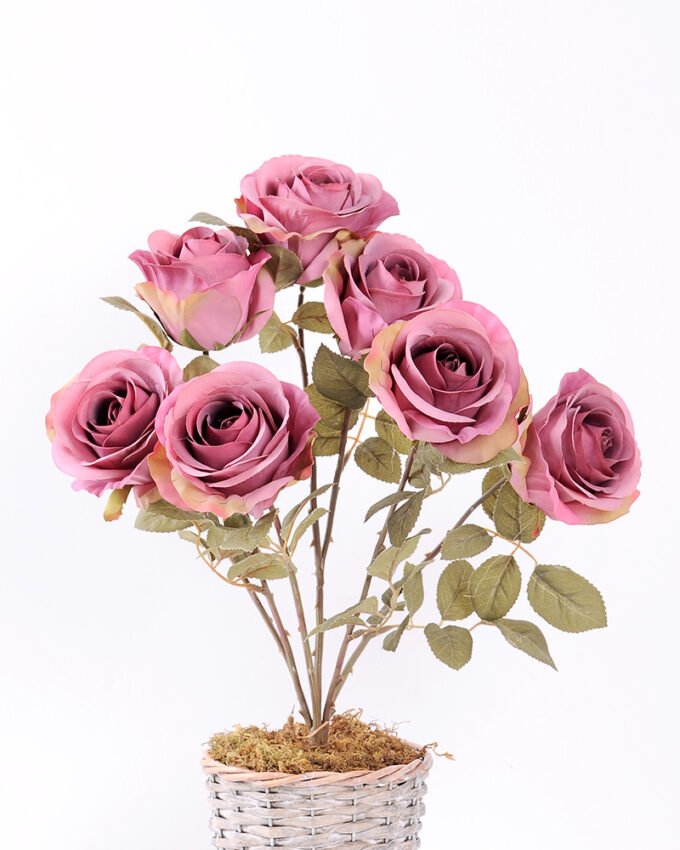 47cm Rose Bush*7 GS-1450125-R3