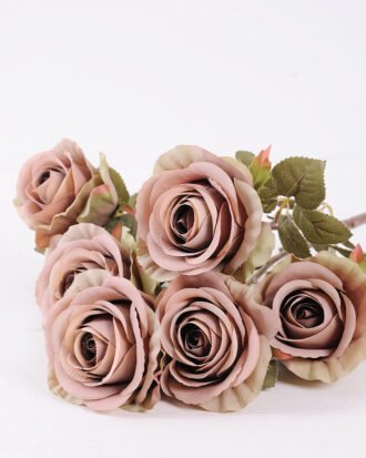 26*47cm Rose Bush*7 GS-1450125-S2 Flowers Bush YeahFlower is one of Chinese leading OEM manufacturers and exporters , supplying the silk flowers, wholesale artificial trees 26*47cm Rose Bush*7 GS-1450125-S2