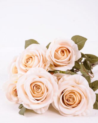 47cm Rose Bush*7 GS-1450125-W2 Flowers Bush YeahFlower is one of Chinese leading OEM manufacturers and exporters , supplying the silk flowers, wholesale artificial trees 47cm Rose Bush*7 GS-1450125-W2