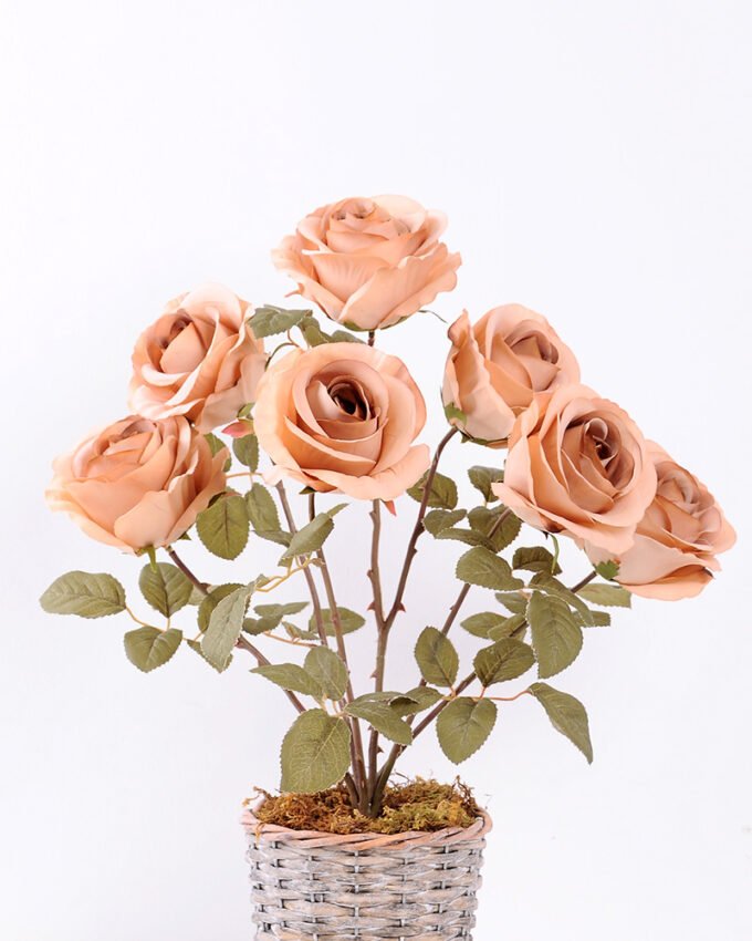 47cm Rose Bush*7 GS-1450125-Y2