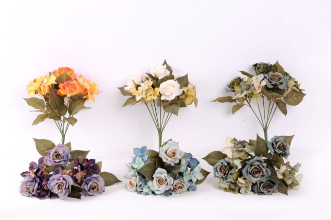 29cm Rose&Hydrangea bunch*7 GS-1450131-B1 3 29cm Rose&Hydrangea bunch*7 GS-1450131-B1