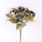 29cm Rose&Hydrangea bunch*7 GS-1450131-G1