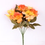29cm Rose&Hydrangea bunch*7 GS-1450131-O1