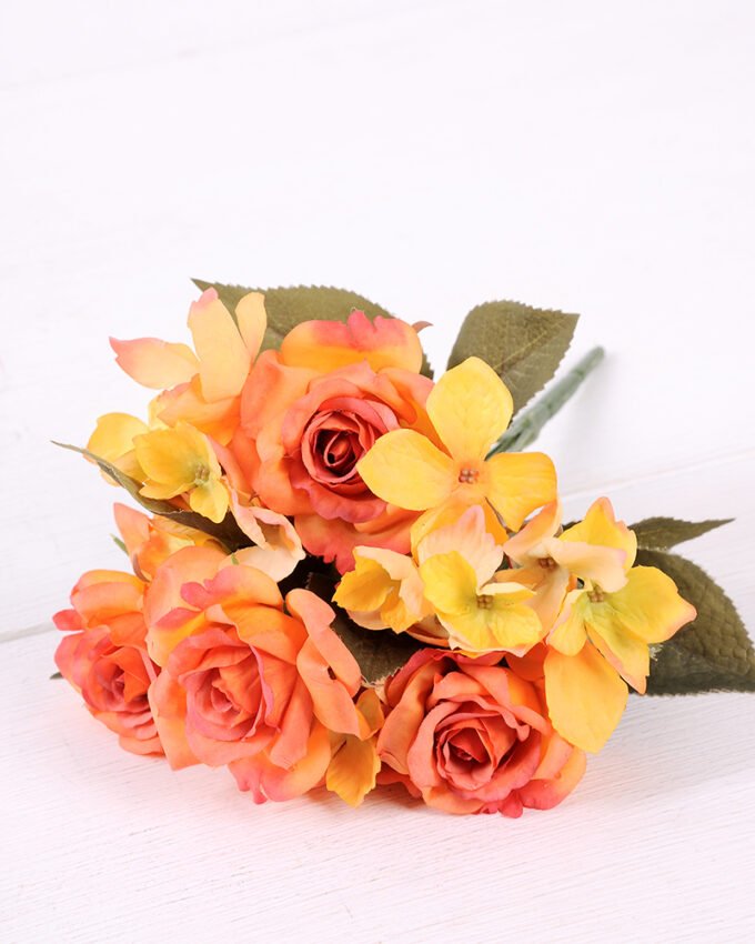 29cm Rose&Hydrangea bunch*7 GS-1450131-O1 2 29cm Rose&Hydrangea bunch*7 GS-1450131-O1