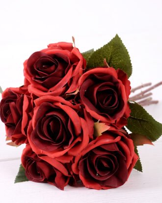 28cm Rose Bush*6 GS-1450132-R1