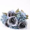 23*47cm Rose&hydrangea bush*7 GS-1450134-B1