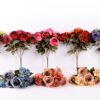 23*47cm Rose&hydrangea bush*7 GS-1450134-B1