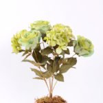 23*47cm Rose&hydrangea bush*7 GS-1450134-G1