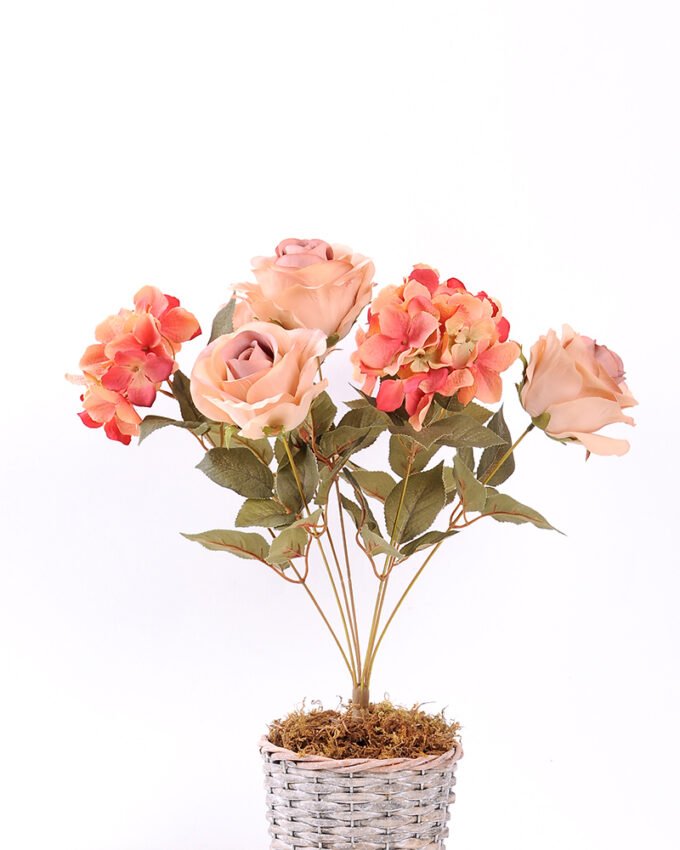 23*47cm Rose&hydrangea bush*7 GS-1450134-S1 1 23*47cm Rose&hydrangea bush*7 GS-1450134-S1
