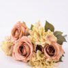 23*47cm Rose&hydrangea bush*7 GS-1450134-S2