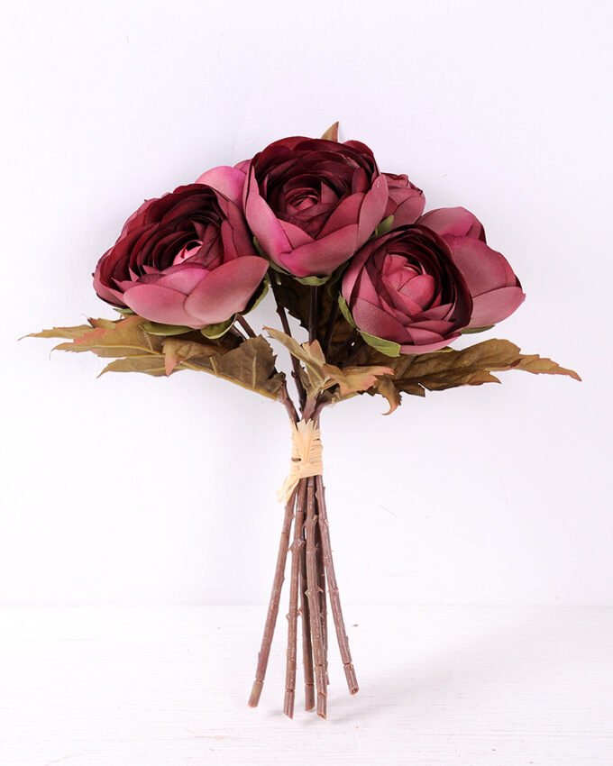 17*25cm Camellia bouquet*7 GS-1450135-R2