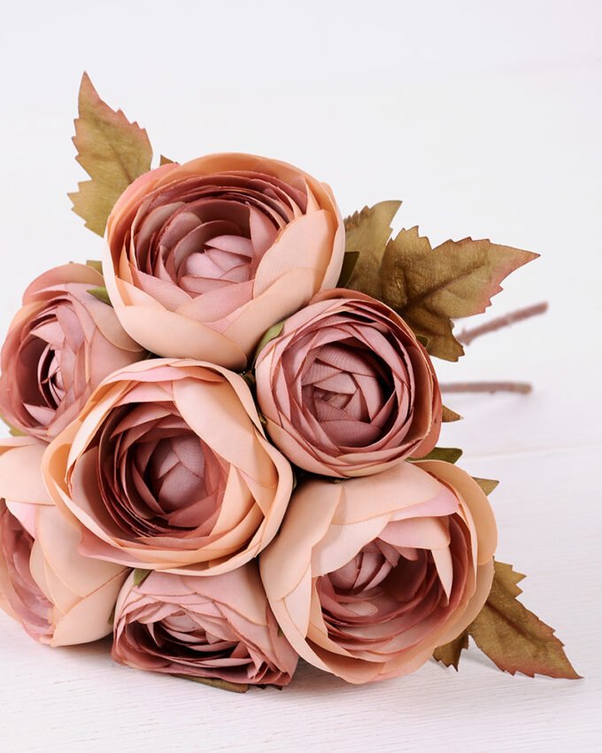 17*25cm Camellia bouquet*7 GS-1450135-S4