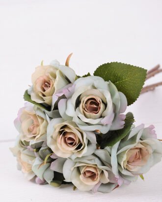 12*23cm Mini rose bouquet*7 GS-1450146-B1