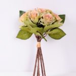 12*23cm Mini rose bouquet*7 GS-1450146-G3