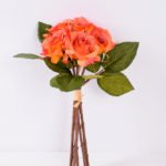 12*23cm Mini rose bouquet*7 GS-1450146-O1