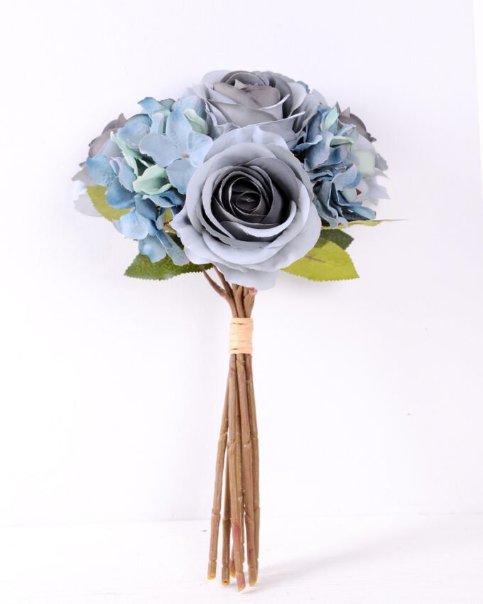 22*37cm Rose&hydrangea bouquet*7 GS-1450147-B1
