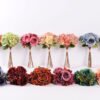 22*37cm Rose&hydrangea bouquet*7 GS-1450147-B1