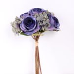 22*37cm Rose&hydrangea bouquet*7 GS-1450147-B2