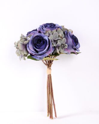22*37cm Rose&hydrangea bouquet*7 GS-1450147-B2 Bouquet YeahFlower is one of Chinese leading OEM manufacturers and exporters , supplying the silk flowers, wholesale artificial trees 22*37cm Rose&hydrangea bouquet*7 GS-1450147-B2