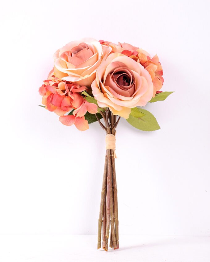 22*37cm Rose&hydrangea bouquet*7 GS-1450147-S2