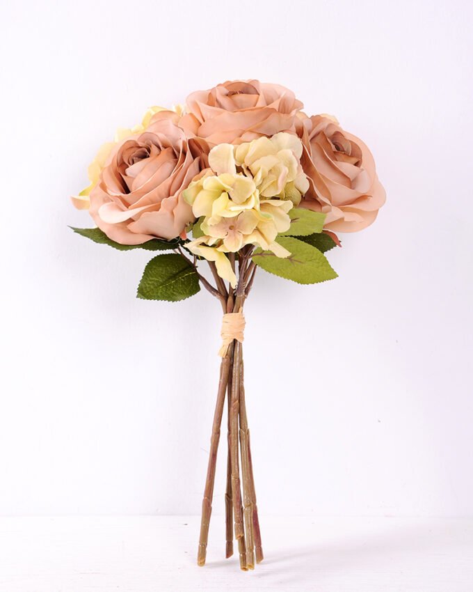 22*37cm Rose&hydrangea bouquet*7 GS-1450147-S3