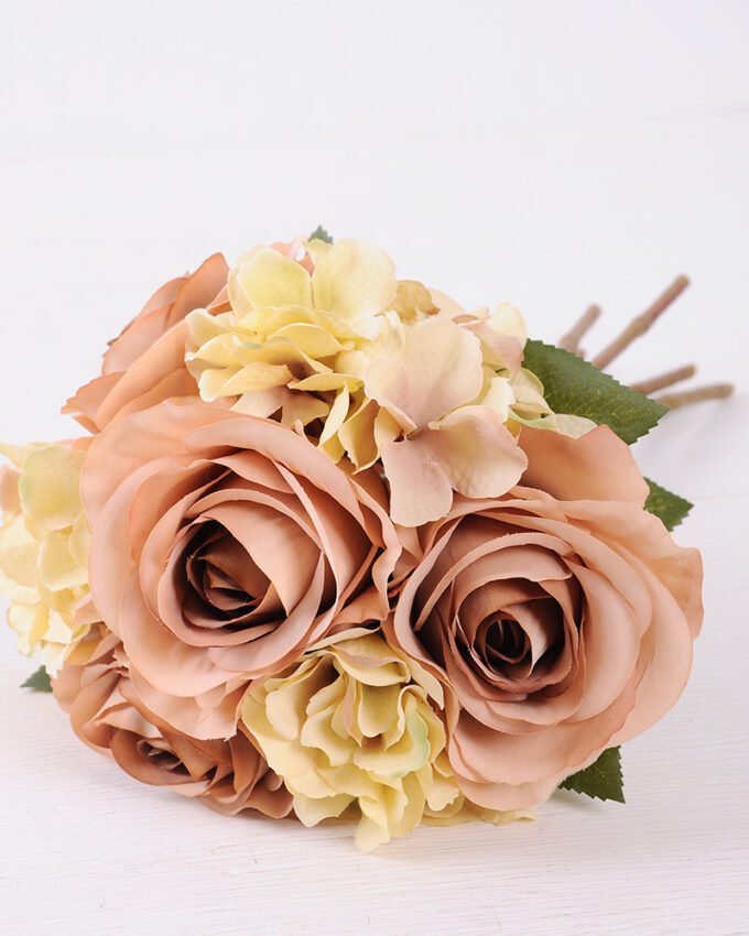22*37cm Rose&hydrangea bouquet*7 GS-1450147-S3