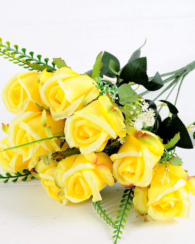 35*35*45CM Rose Bush*9 GS-1780021-Y1