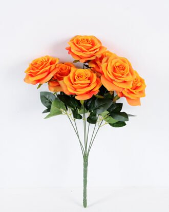 23*23*41CM Rose Bush*7 GS-1780024-O1 Flowers Bush YeahFlower is one of Chinese leading OEM manufacturers and exporters , supplying the silk flowers, wholesale artificial trees 23*23*41CM Rose Bush*7 GS-1780024-O1