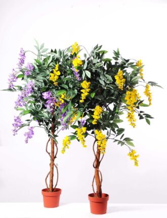 125cm Beancurd flower in Plastic pot GS-1380344