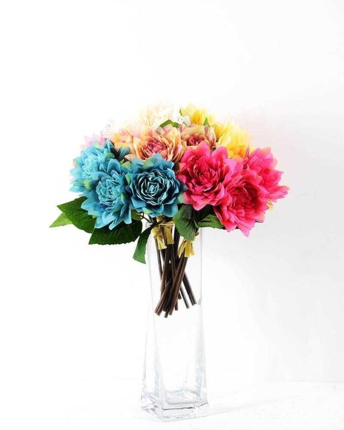 15*28cm Dahlia bouquet*3 GS-1390355