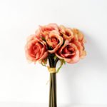 9 heads of autumn flowers