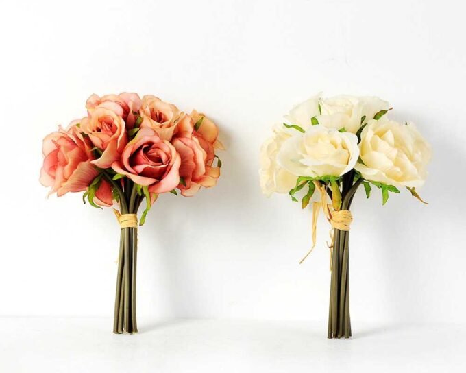 9 heads of autumn flowers