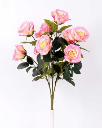 24*57cm Rose*10 GS-1430025-P1 Flowers Bush YeahFlower is one of Chinese leading OEM manufacturers and exporters , supplying the silk flowers, wholesale artificial trees 24*57cm Rose*10 GS-1430025-P1