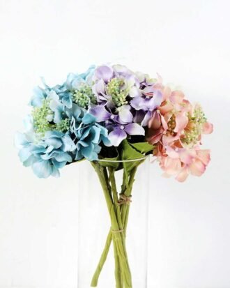 Peral Hydrangea*3 GS-1450030 Bouquet YeahFlower is one of Chinese leading OEM manufacturers and exporters , supplying the silk flowers, wholesale artificial trees Peral Hydrangea*3 GS-1450030
