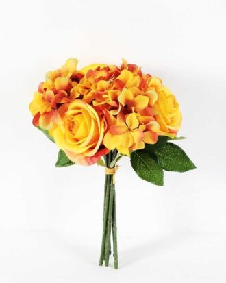 30cm Rose&Hydrangea bunch*7 GS-1450048 Bouquet YeahFlower is one of Chinese leading OEM manufacturers and exporters , supplying the silk flowers, wholesale artificial trees 30cm Rose&Hydrangea bunch*7 GS-1450048