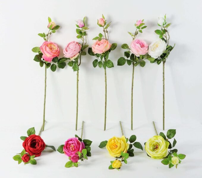 12*60CM Rose*2 Spray GS-1450101