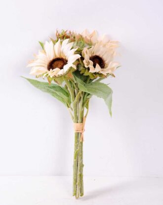 H:20*40cm Sunflower Bouquet*6 GS-1450116-W1 Bouquet YeahFlower is one of Chinese leading OEM manufacturers and exporters , supplying the silk flowers, wholesale artificial trees H:20*40cm Sunflower Bouquet*6 GS-1450116-W1