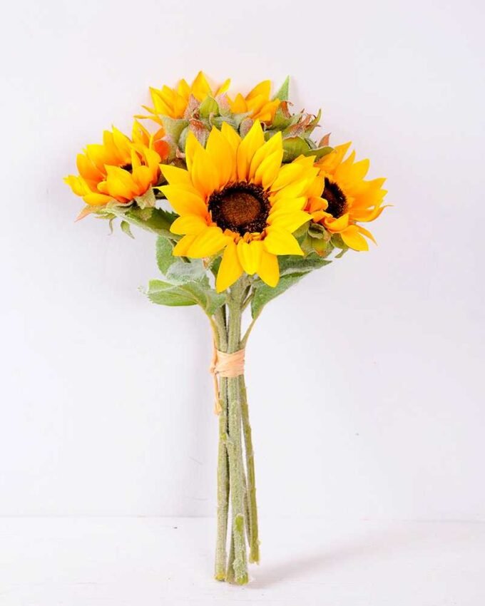 H:20*40cm Sunflower Bouquet*6 GS-1450116-Y2
