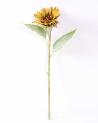 H:11*50cm Single Sunflower GS-1450119-G1 Single Flowers YeahFlower is one of Chinese leading OEM manufacturers and exporters , supplying the silk flowers, wholesale artificial trees H:11*50cm Single Sunflower GS-1450119-G1