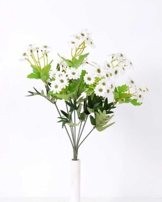 H:35*13 Mexico Chrysanthemum GS-1450177-W1 Flowers Bush YeahFlower is one of Chinese leading OEM manufacturers and exporters , supplying the silk flowers, wholesale artificial trees H:35*13 Mexico Chrysanthemum GS-1450177-W1