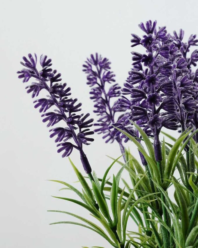 lavender in basket H:9" GS-0338282SF