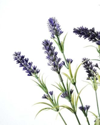 lavender in metal pot H:20.8" GS-0338315