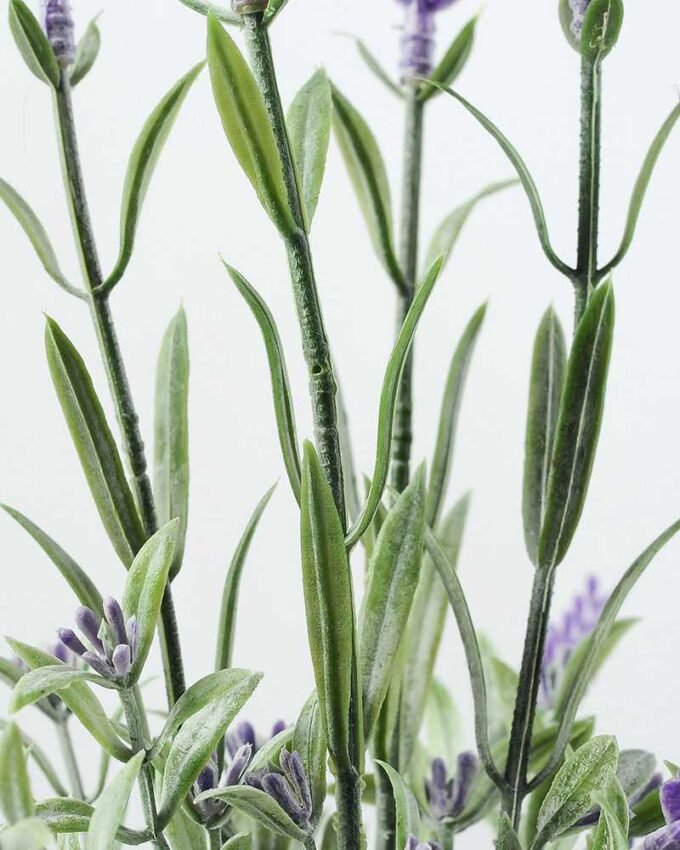 iron potted lavender H:9" GS-0338838