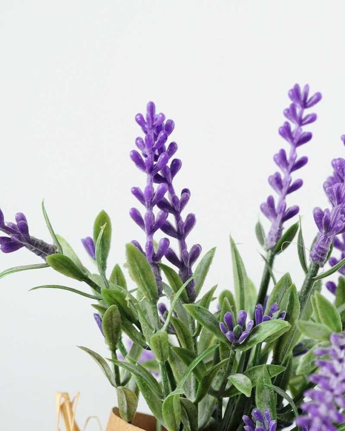 paper wrapped lavender H:6 paper wrapped lavender H:6.5" GS-0338842