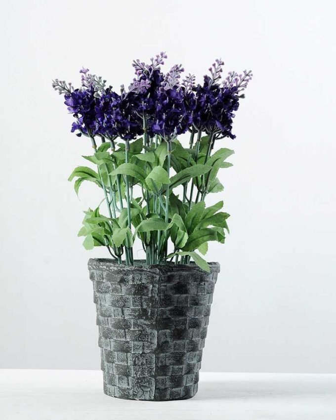 paper potted lavender H:11.5" GS-0338894