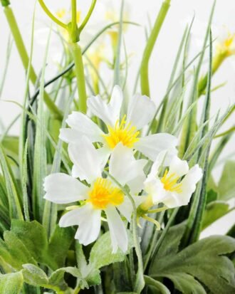 H:32cm Daisy in Metal Pot GS-0339680