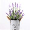 H:28cm Lavender in Metal Pot GS-0339681