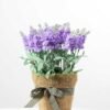 H:26cm Lavender in Burlap Wrap Pot GS-0339685