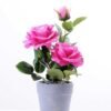 32CM Rose in PaPer PulP Pot GS-0339732 1 32CM Rose in PaPer PulP Pot GS-0339732