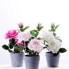 32CM Rose in PaPer PulP Pot GS-0339732 3 32CM Rose in PaPer PulP Pot GS-0339732